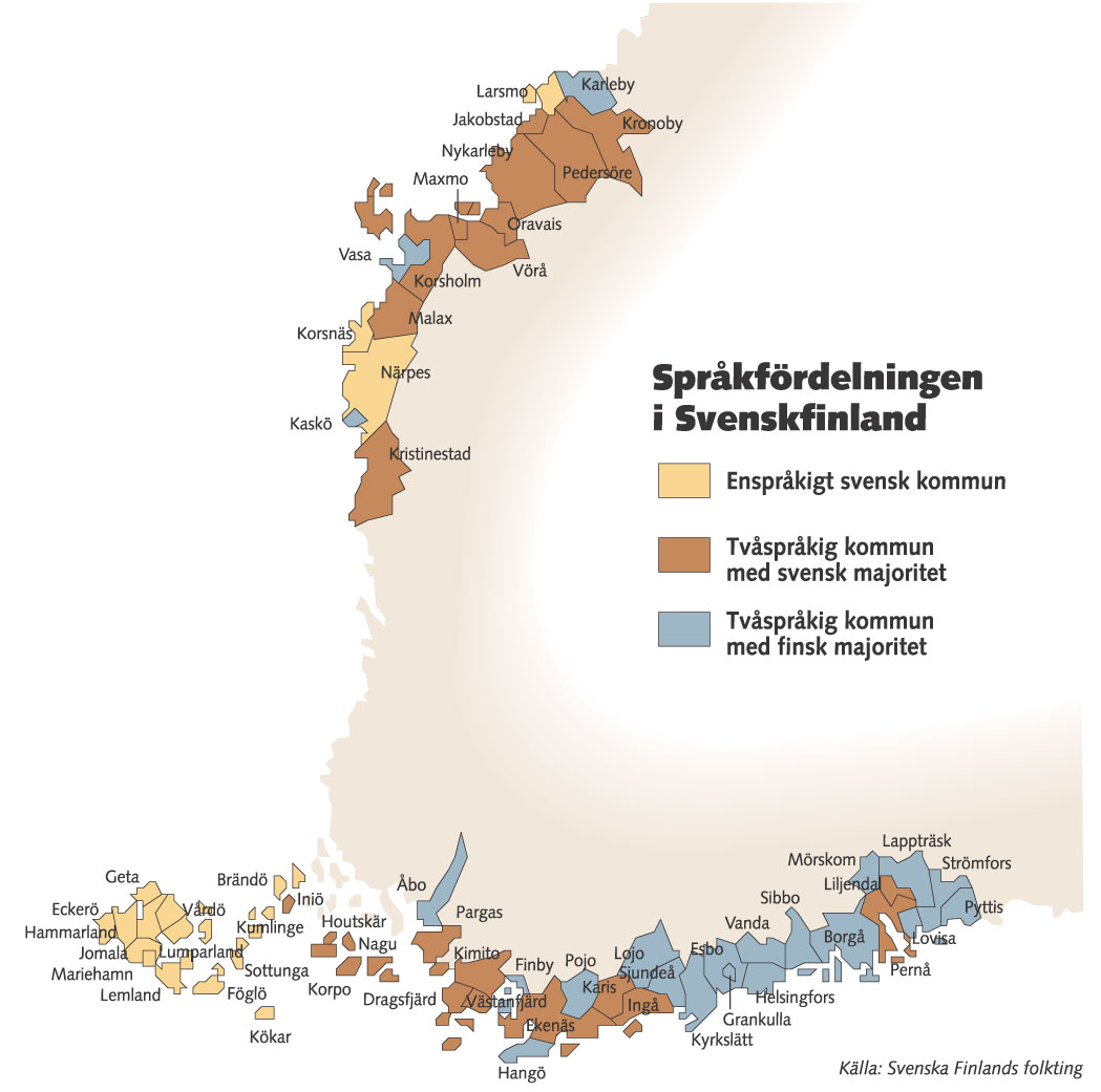 スウェーデン語地域